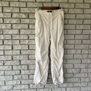 Hollister Light Tan Corduroy Slouchy Baggy Pants 
Size Small